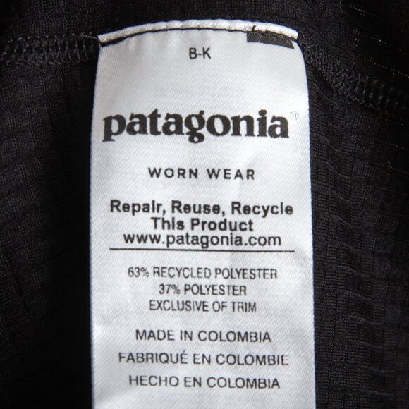 Patagonia Midweight Capilene Long Sleeve Baselayer Polartec Black Men's size XL - Picture 6 of 7